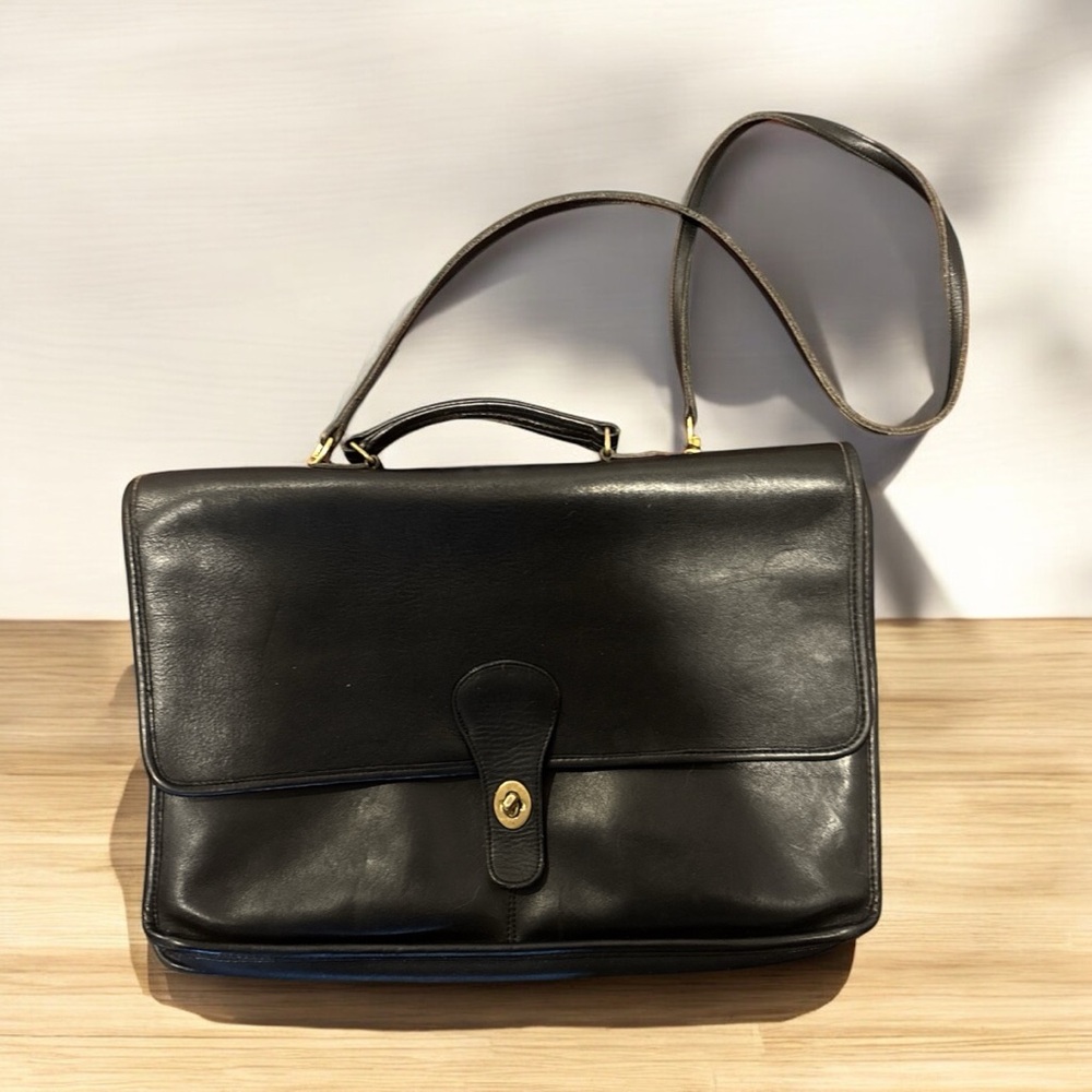 Vintage Coach Metropolitan briefcase